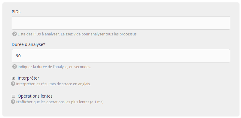 Analyser des processus